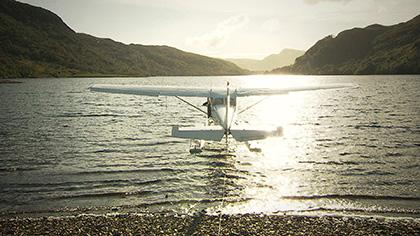 Mit dem Flugboot durchs wilde Schottland